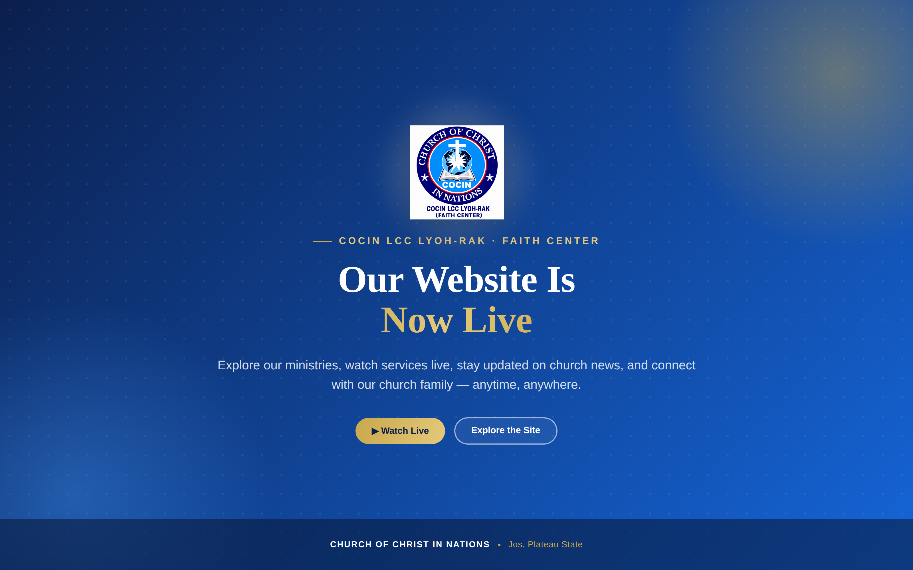 Welcome to Our New Website